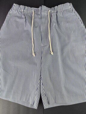 Napoleon Men's Shorts Size 34 - Classic Navy and White Stripe - New Without Tags